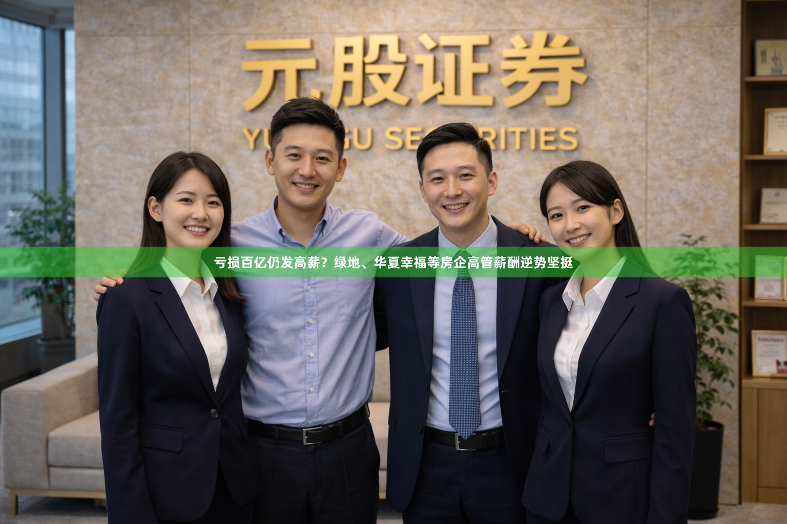 亏损百亿仍发高薪？绿地、华夏幸福等房企高管薪酬逆势坚挺